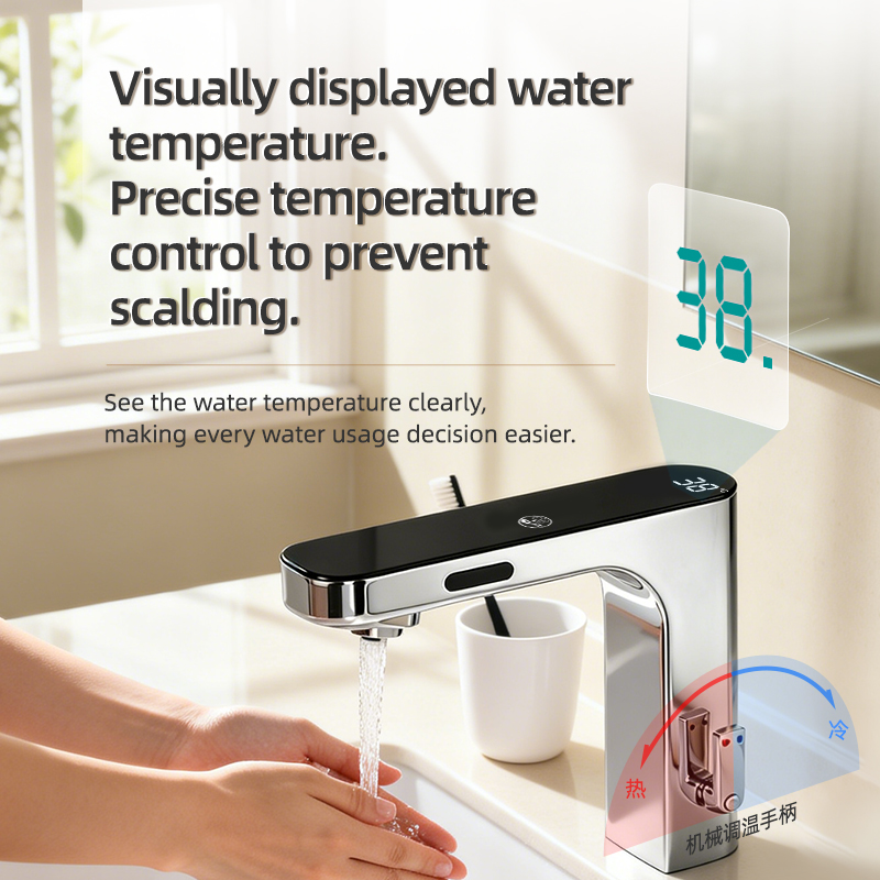 2-in-1 Soap Dispensing With Sensor Faucet gallery image 3