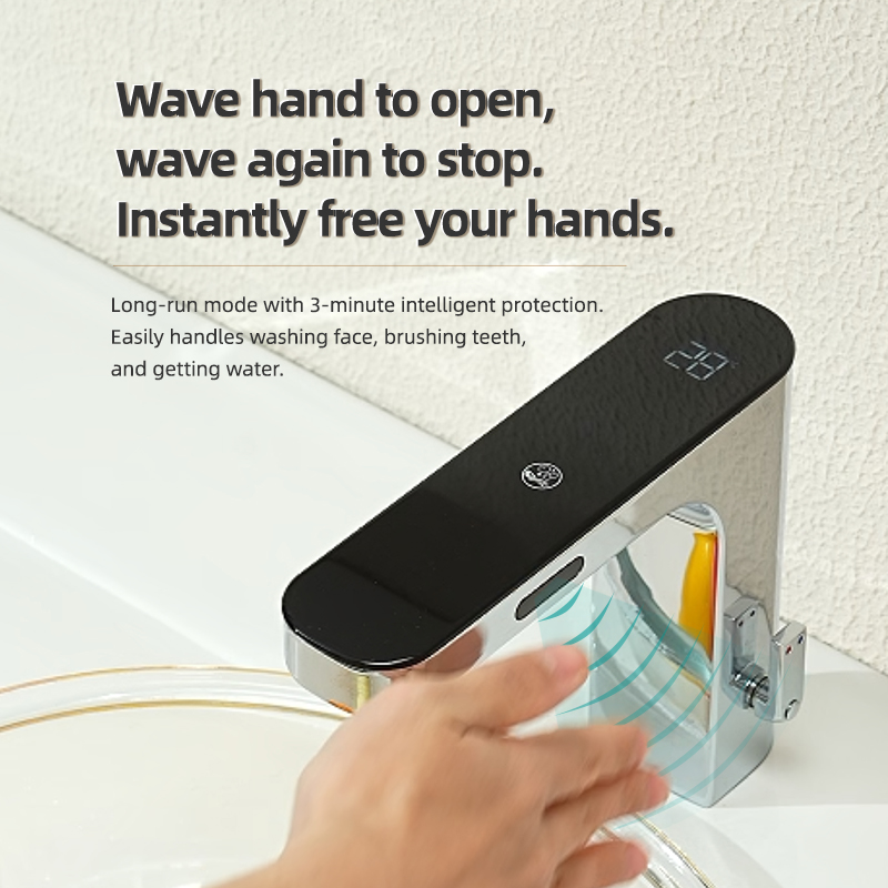 2-in-1 Soap Dispensing With Sensor Faucet gallery image 5