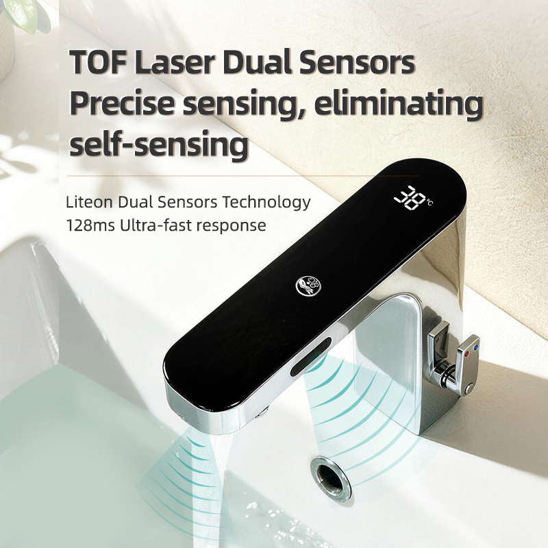 2-in-1 Soap Dispensing With Sensor Faucet gallery image 2